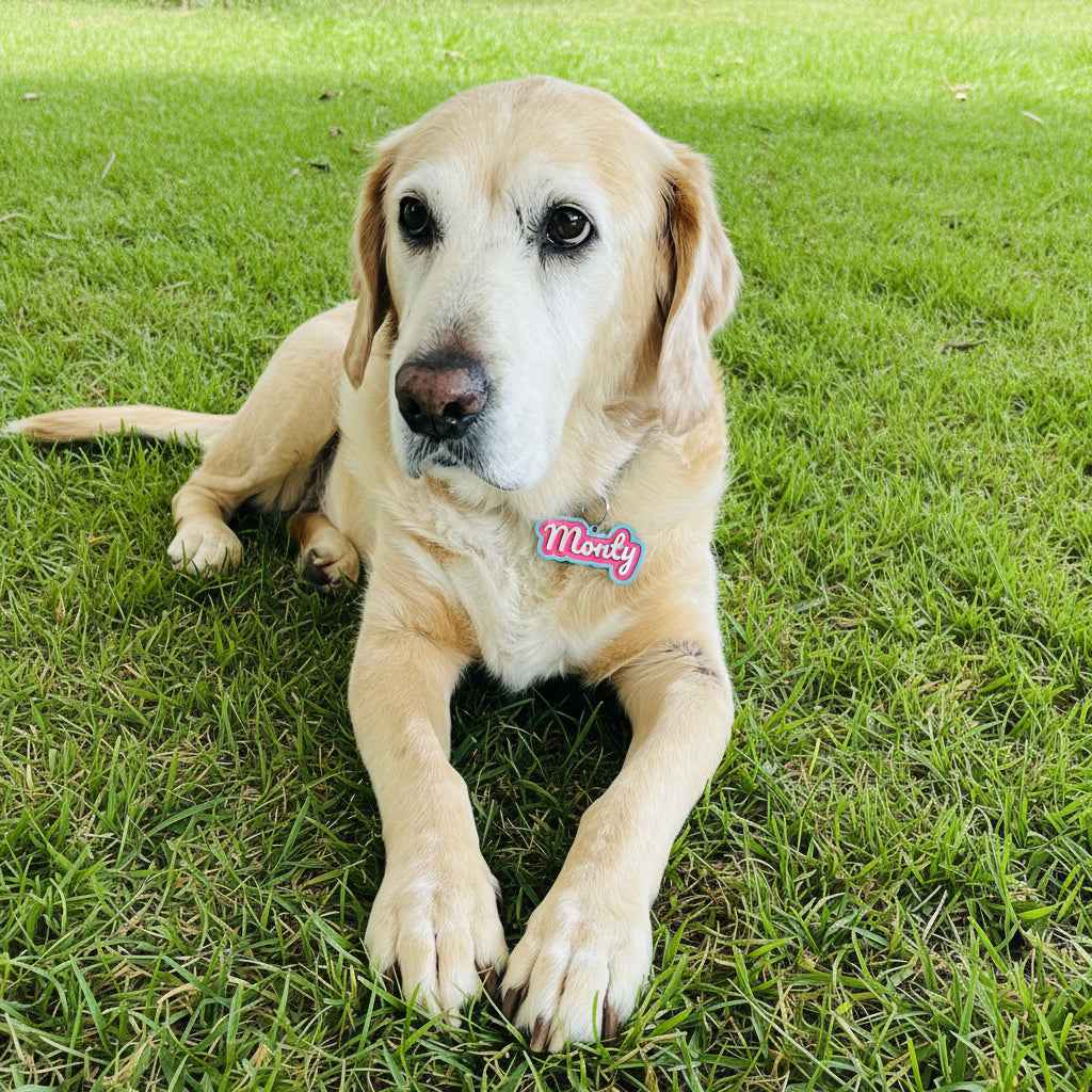 3D Printed Pet Name Tag - Customizable and Unique Designs for Your Pet